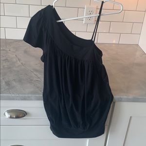 Ella moss one shoulder shirt